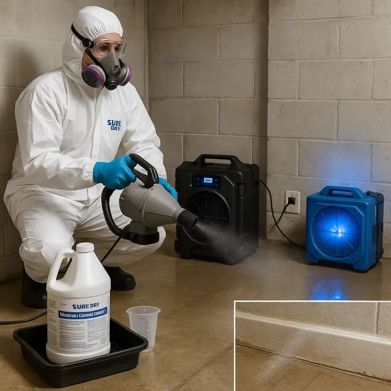Sanitization and Odor Removal process in Dayton, ME