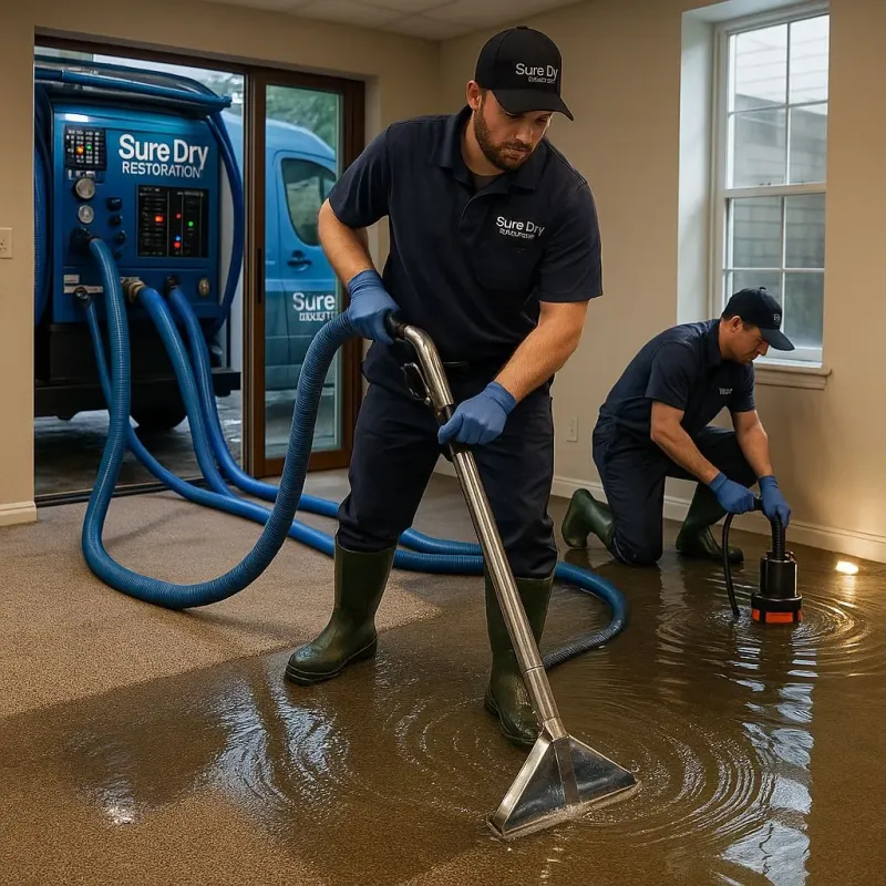 Water Extraction and Removal process in Dayton, ME